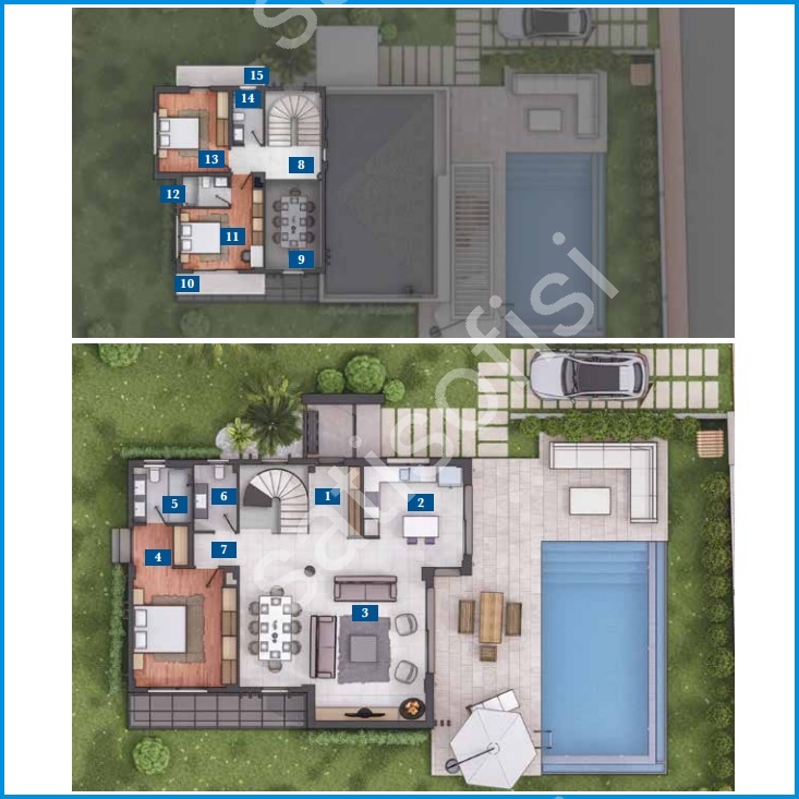 Dalyan Villaları görsel 16