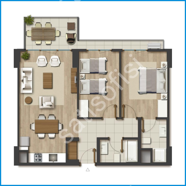 Sur Yapı Tatil Evleri Antalya 12