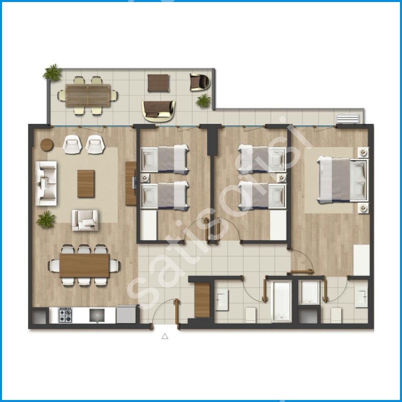 Sur Yapı Tatil Evleri Antalya 14