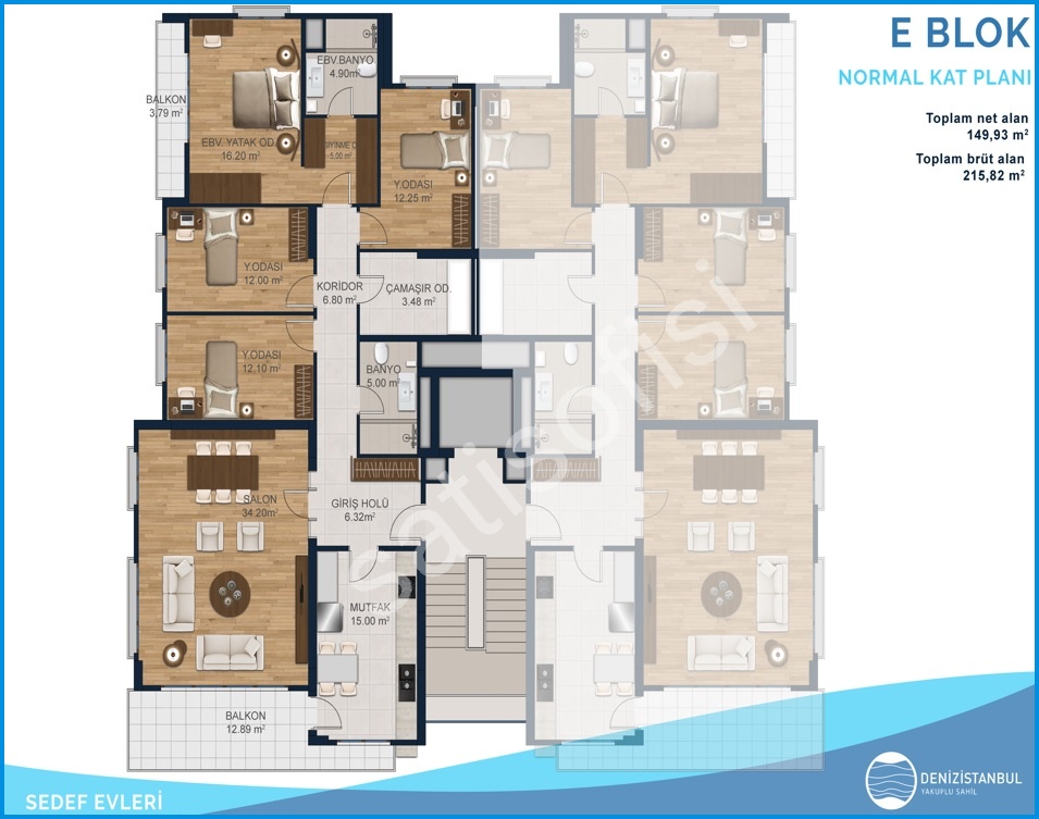 Deniz İstanbul Sedef Konakları – 2 görsel 8